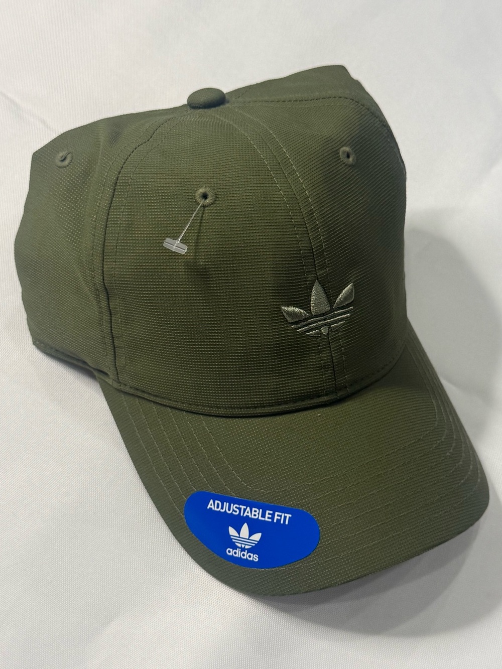 adidas Olive Green Trefoil Baseball Cap